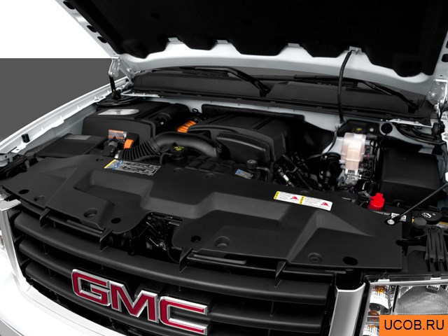 3D модель GMC модели Sierra Hybrid 2011 года