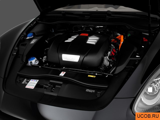 3D модель Porsche модели Cayenne S Hybrid 2011 года