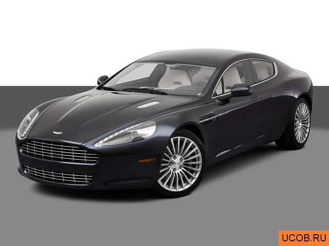 3D модель Aston Martin модели Rapide 2011 года