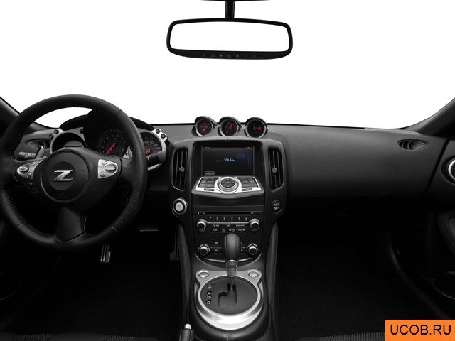 3D модель Nissan модели 370Z Roadster 2011 года