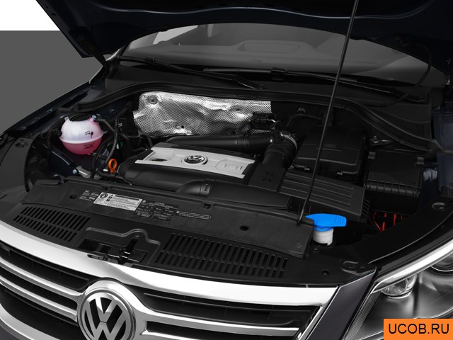 3D модель Volkswagen модели Tiguan 2011 года