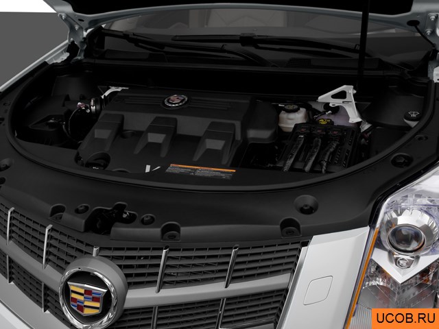 3D модель Cadillac модели SRX 2011 года