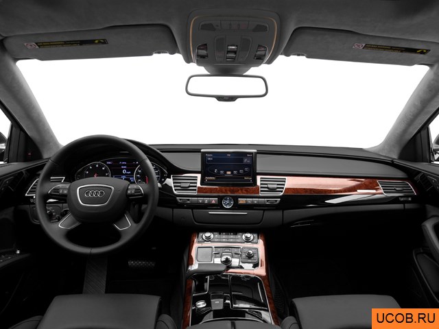 3D модель Audi модели A8 2011 года