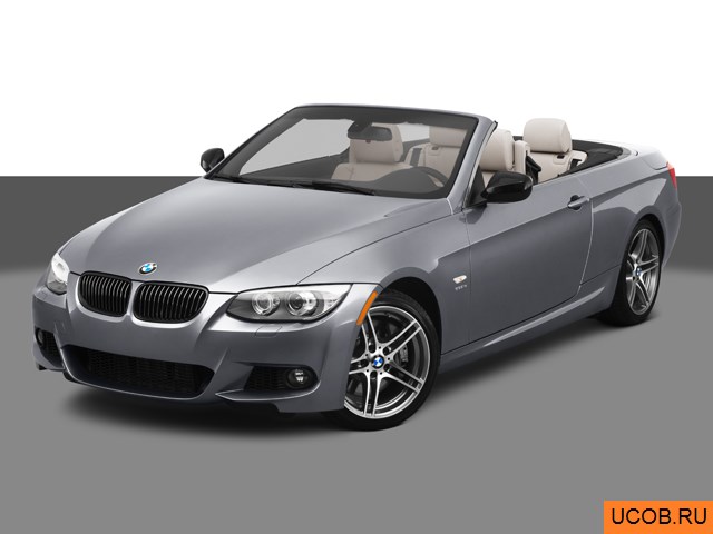 3D модель BMW модели 3-series 2011 года