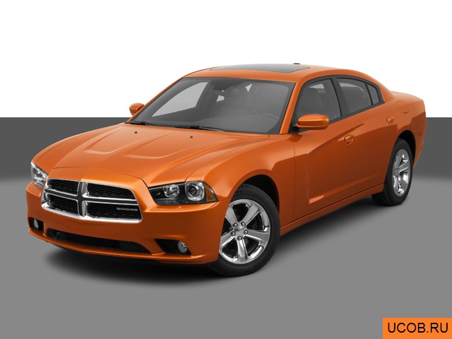 3D модель Dodge модели Charger 2011 года