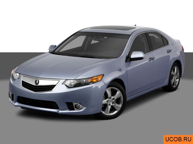 3D модель Acura модели TSX 2011 года