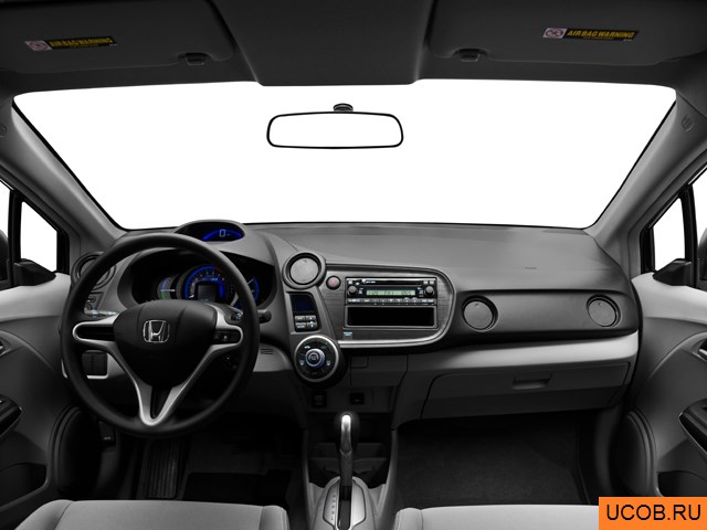 3D модель Honda модели Insight Hybrid 2011 года