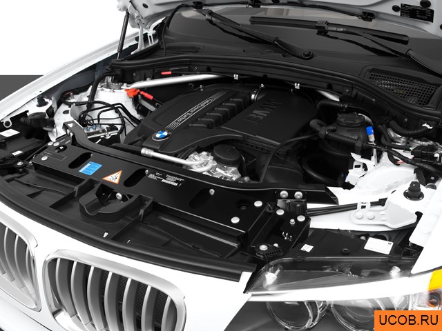 3D модель BMW модели X3 2011 года
