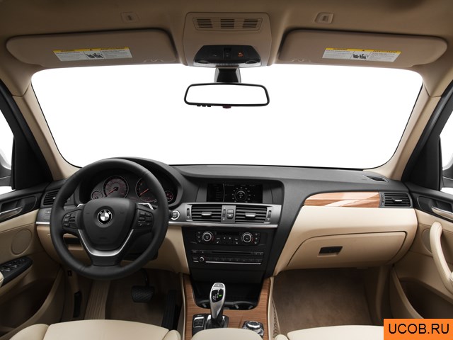 3D модель BMW модели X3 2011 года