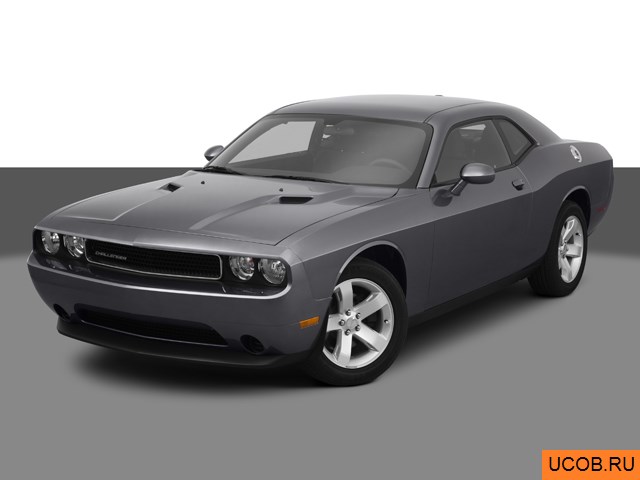3D модель Dodge модели Challenger 2011 года