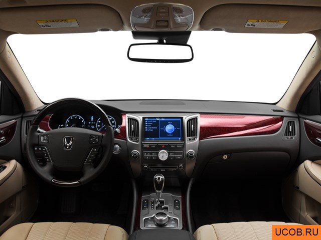 3D модель Hyundai модели Equus 2011 года