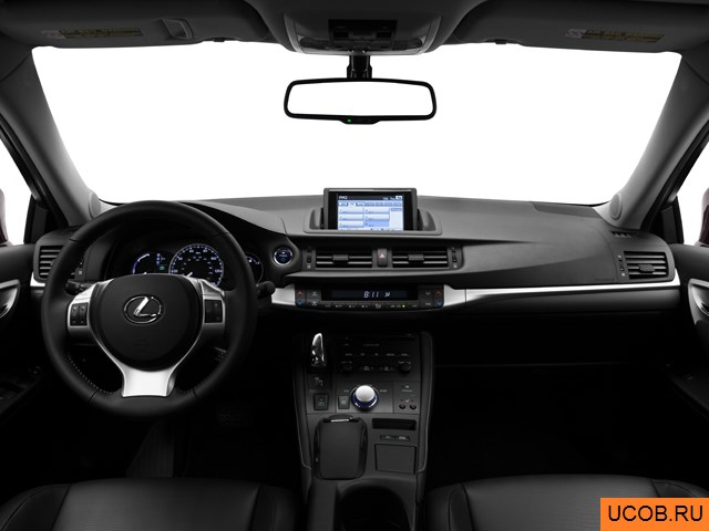 3D модель Lexus модели CT Hybrid 2011 года