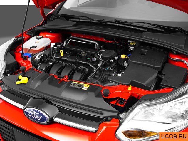 3D модель Ford модели Focus 2012 года