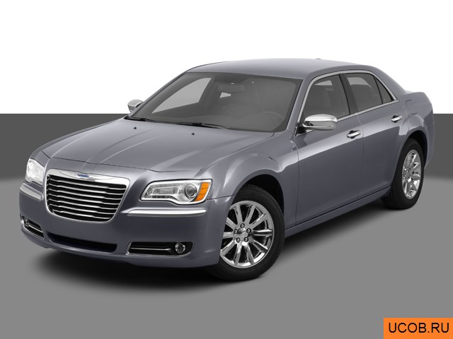 3D модель Chrysler 300 2011 года