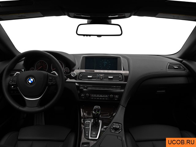 3D модель BMW модели 6-series 2012 года