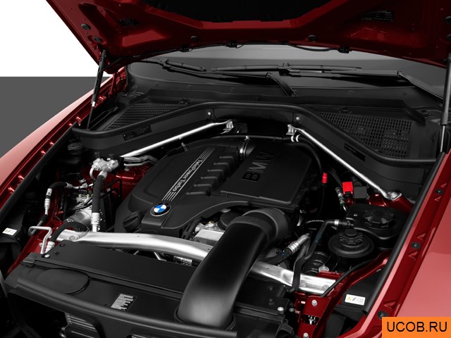 3D модель BMW модели X6 2012 года