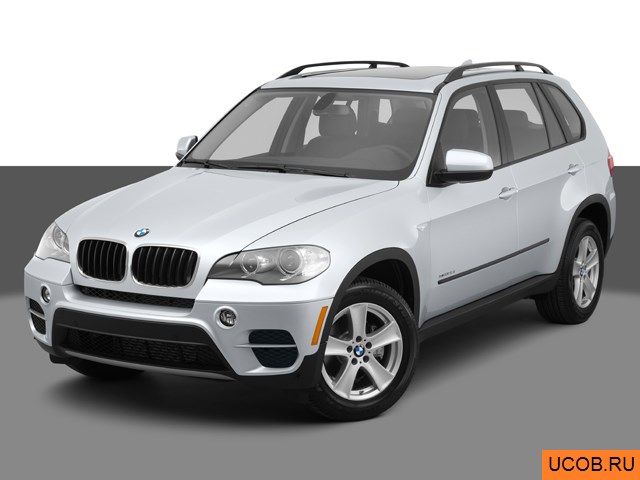 3D модель BMW модели X5  2012 года