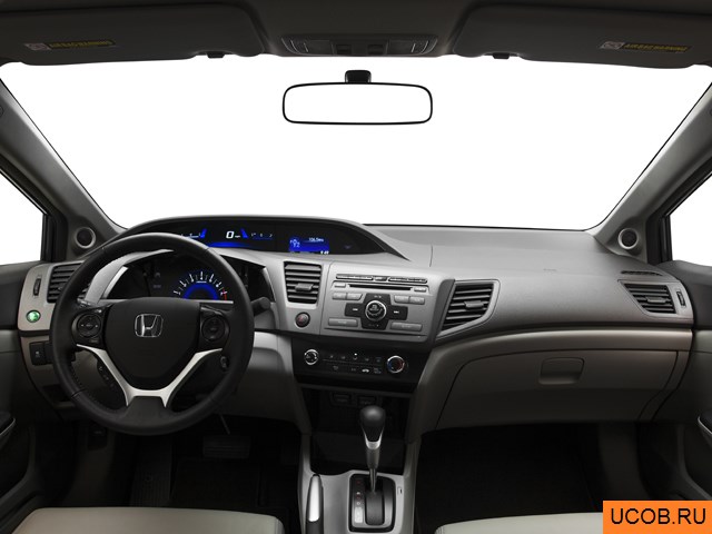 3D модель Honda модели Civic 2012 года