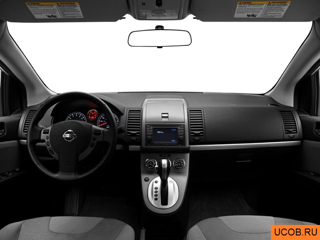 3D модель Nissan модели Sentra 2012 года
