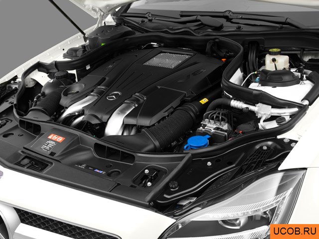 3D модель Mercedes-Benz модели CLS-Class 2012 года