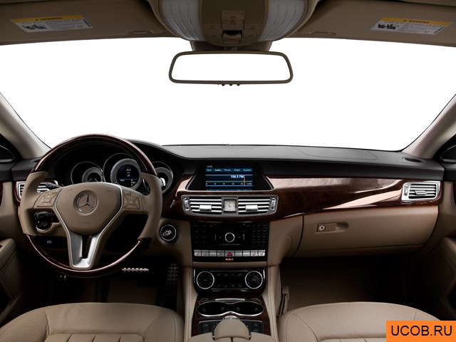 3D модель Mercedes-Benz модели CLS-Class 2012 года