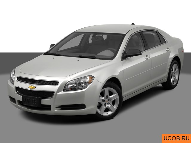 3D модель Chevrolet модели Malibu 2012 года