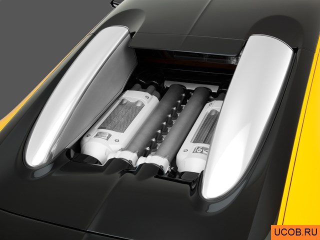 3D модель Bugatti модели Veyron 2008 года