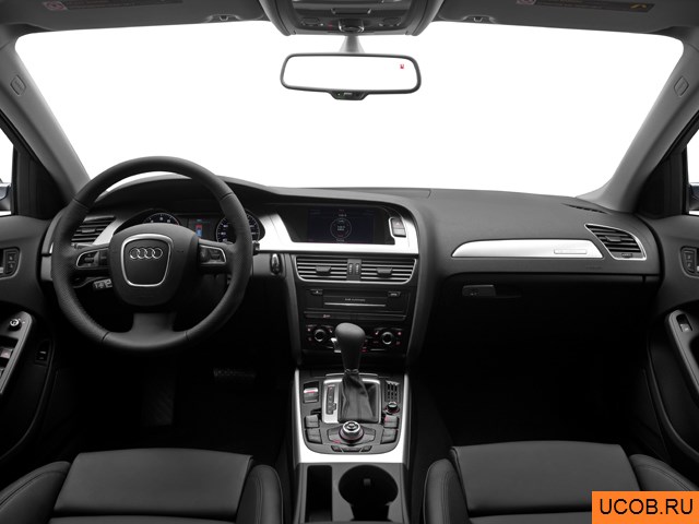 3D модель Audi модели A4 Avant 2012 года