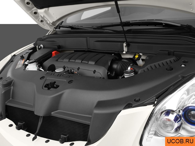 3D модель Buick модели Enclave 2012 года