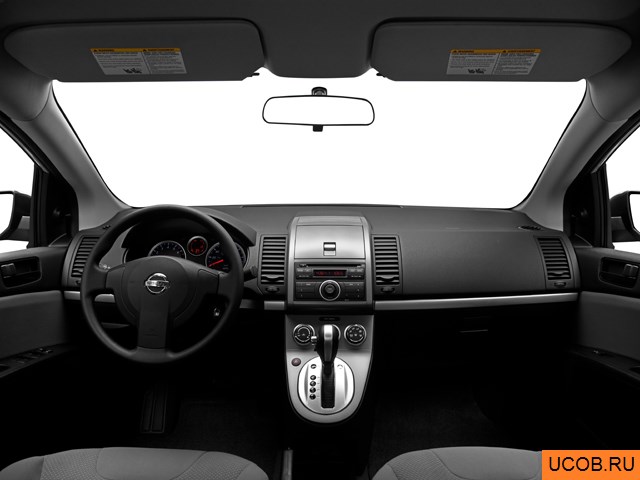 3D модель Nissan модели Sentra 2012 года