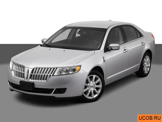 3D модель Lincoln модели MKZ 2012 года