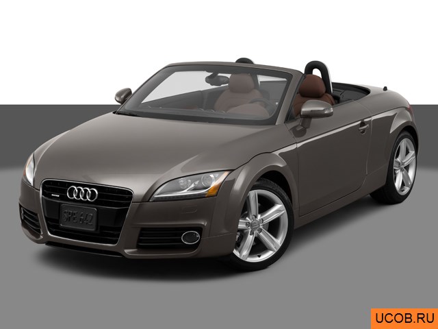 3D модель Audi TT 2012 года