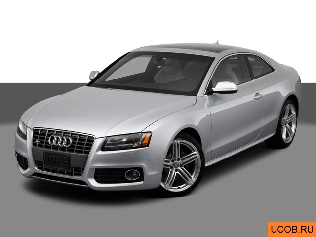 3D модель Audi модели S5 2012 года