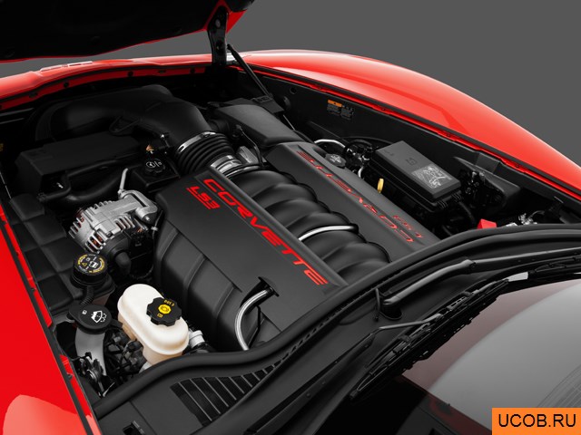 3D модель Chevrolet модели Corvette 2012 года
