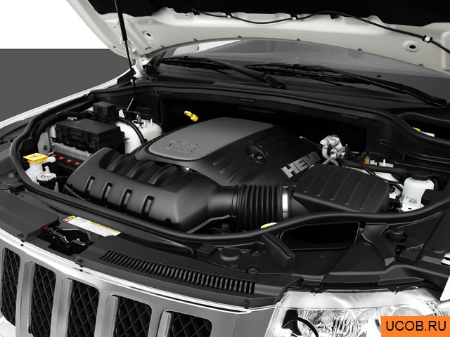 3D модель Jeep модели Grand Cherokee 2012 года