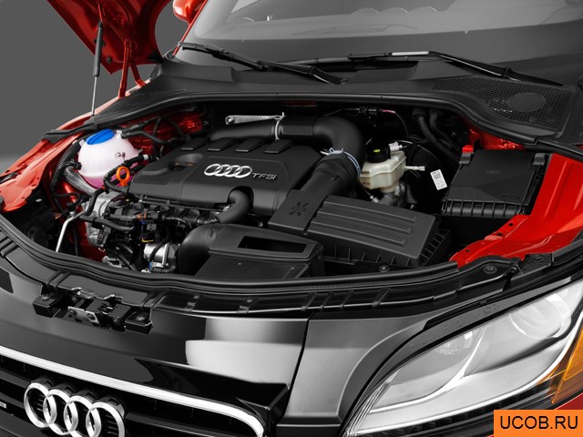 3D модель Audi модели TT 2012 года