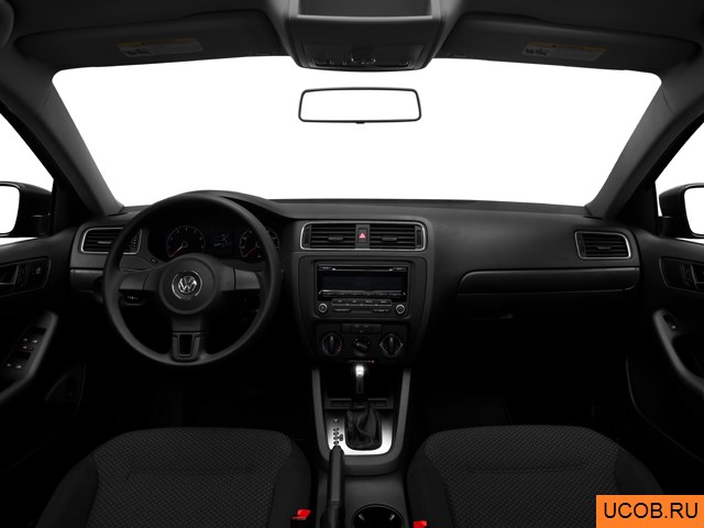 3D модель Volkswagen модели Jetta 2012 года
