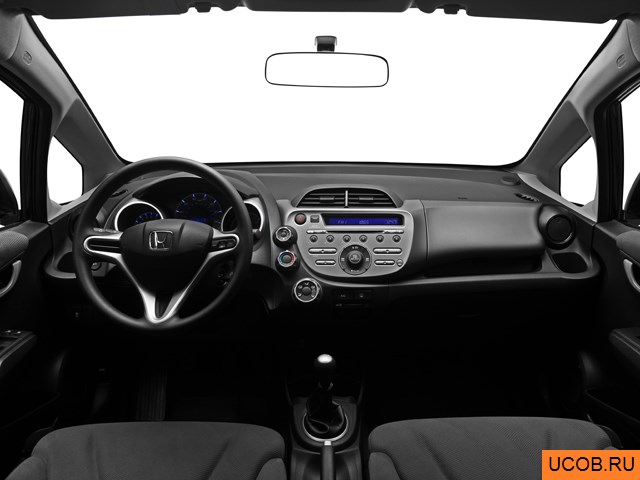 3D модель Honda модели Fit 2012 года