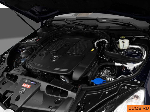 3D модель Mercedes-Benz модели E-Class 2012 года