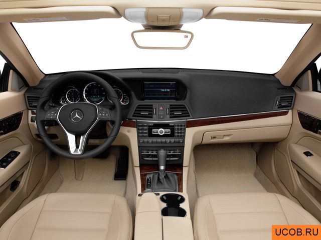 3D модель Mercedes-Benz модели E-Class 2012 года