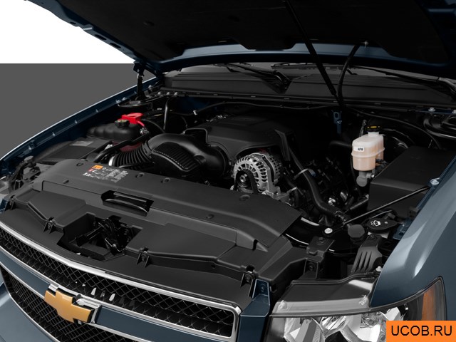 3D модель Chevrolet модели Avalanche 2012 года