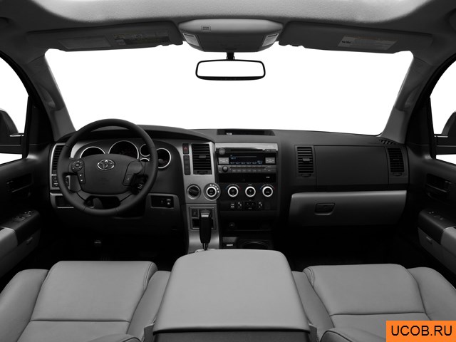 3D модель Toyota модели Sequoia 2012 года