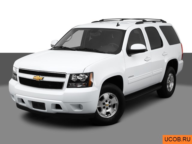 3D модель Chevrolet Tahoe 2012 года