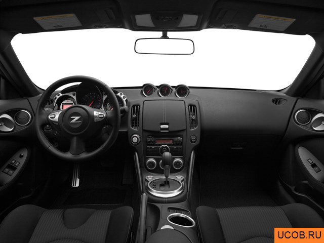 3D модель Nissan модели 370Z 2012 года