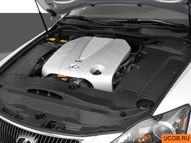 3D модель Lexus модели IS 350 2012 года