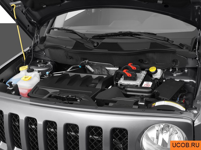 3D модель Jeep модели Patriot 2012 года