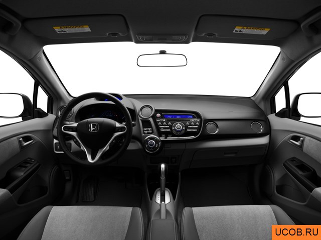 3D модель Honda модели Insight Hybrid 2012 года
