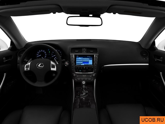 3D модель Lexus модели IS 350C 2012 года