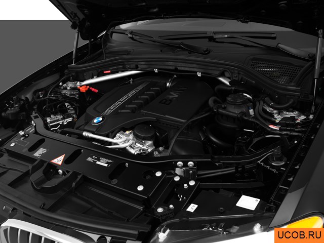3D модель BMW модели X3 2012 года