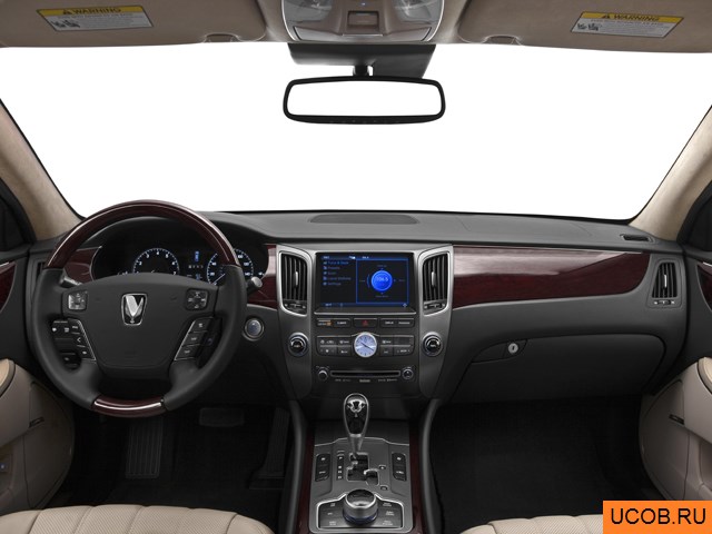 3D модель Hyundai модели Equus 2012 года